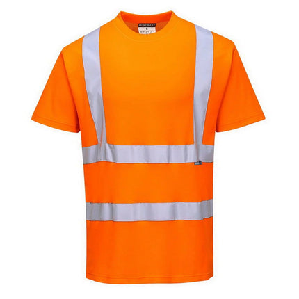 S170 Cotton Comfort Short Sleeve T-Shirt Yellow, Large-KarWorkwear