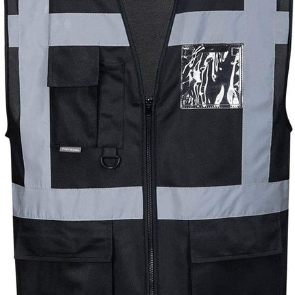 F476 Iona Executive Safety Work Vest with Reflective Tape