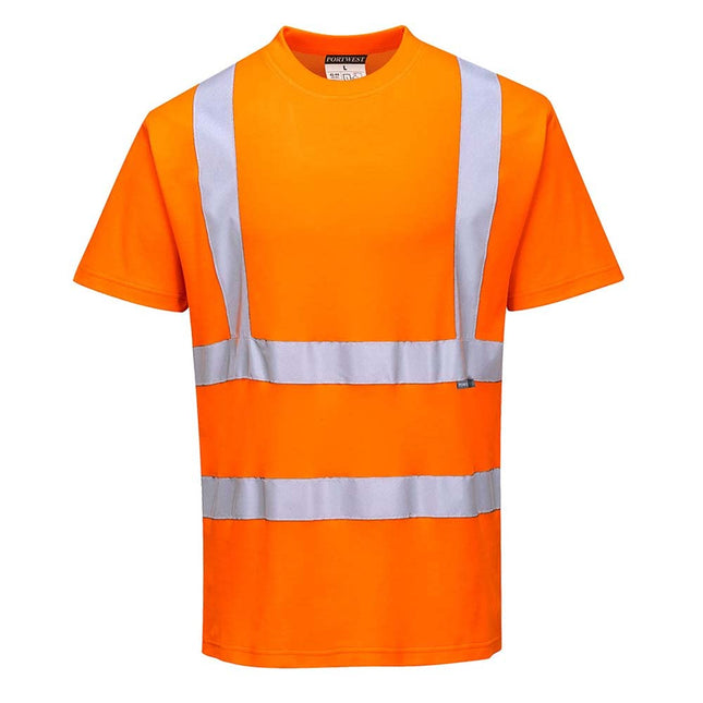 S170 Cotton Comfort Short Sleeve T-Shirt Orange, Xx-Large