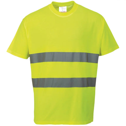Cotton Comfort Reflective Safety T-Shirt-KarWorkwear