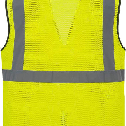 Tampa Mesh Vest Visibility Reflective Safety Security Work Top ANSI 2