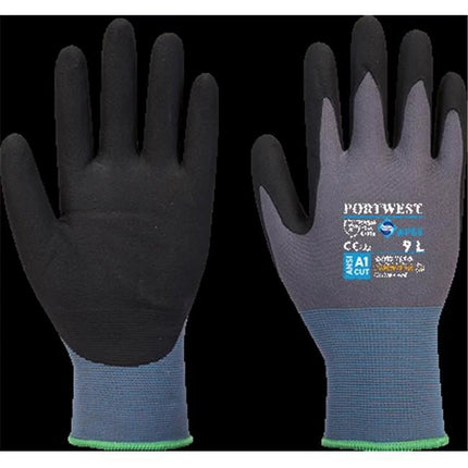 AP65 NPR Pro Nitrile Foam Glove Black/Gray, X-Large-KarWorkwear