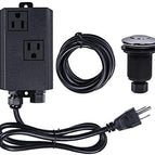 Stainless Steel Polished / Dual Outlet Short/2''