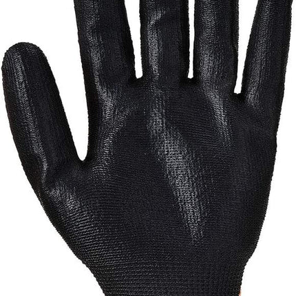 Amber Cut Glove - Nitrile Safety Work Wear Protective Gloves Coated ANSI 105, Large