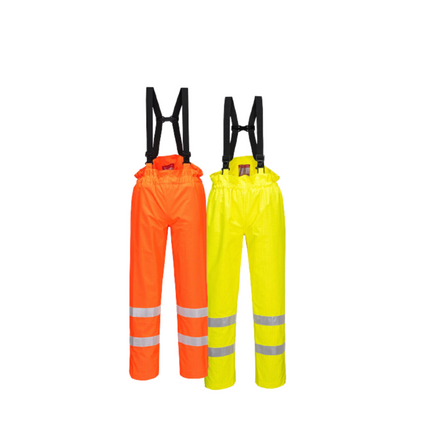 Portwest Bizflame Rain Unlined - Hi-Vis Antistatic FR Breathable Waterproof S780-KarWorkwear