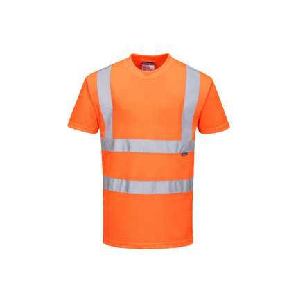 Portwest Hi-Vis T-Shirt Breathable Reflective 2 Tone Casual Work Shirt RT23-KarWorkwear