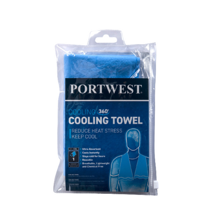 Portwest Cooling Towel Multipurpose Lighweight Comfortable Towel CV06-KarWorkwear
