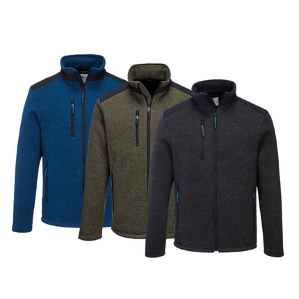Portwest KX3 Performance Fleece Front Zip Opening Long Sleeve Jacket T830-KarWorkwear