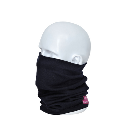 Portwest Flame Resistant Anti-Static Neck Tube Hi Vis 50+ UPF Fabric FR19-KarWorkwear