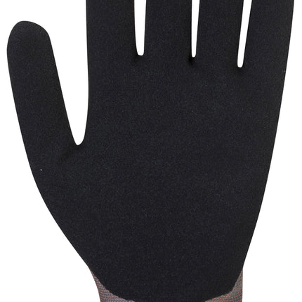 CT45 Cut Resistant D18 Nitrile Work Glove Gray/Black, Medium-KarWorkwear