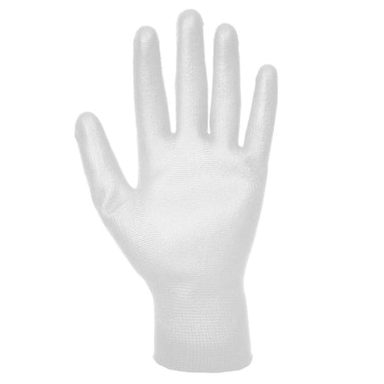 A120 Work Gloves PU Palm Dipped Abrasion and Tear Resistant White, Xx-Small-KarWorkwear