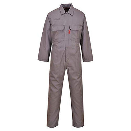 UBIZ1 Bizweld Flame Resistant Coveralls for Welding, Protective Safety FR Workwear Coveralls Black, Large