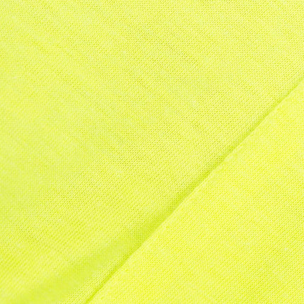 S577 Men'S Hi Vis Lightweight Cotton Blend Short Sleeve T-Shirt Yellow, 5X-Large