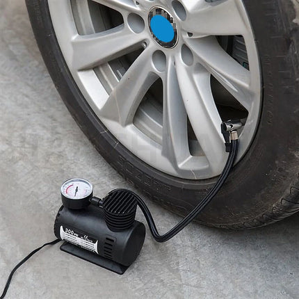 12V 300Psi Tire Inflator Portable Car Tyre Air Compressor Portable Electric Tire Air Pump