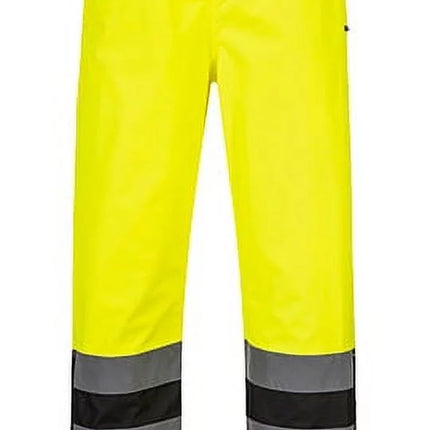 S587 Hi-Vis Rain Pants-Yellow/Black-Xxl-KarWorkwear