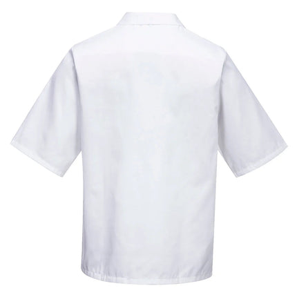 Adult Short-Sleeved Baker�'S Shirt-KarWorkwear